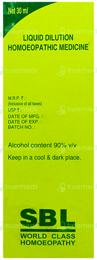 Sbl Natrum Muriaticum 6c Dilution 30ml
