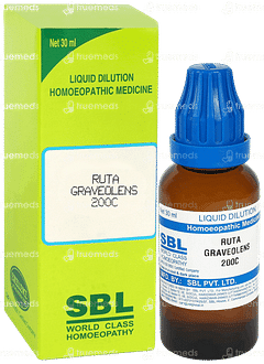 Sbl Ruta Graveolens 200c Dilution 30ml