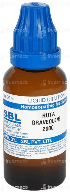 Sbl Ruta Graveolens 200c Dilution 30ml