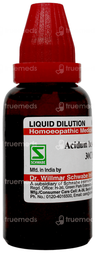 Dr Willmar Acidum Benzoicum 30 CH Dilution 30 ML