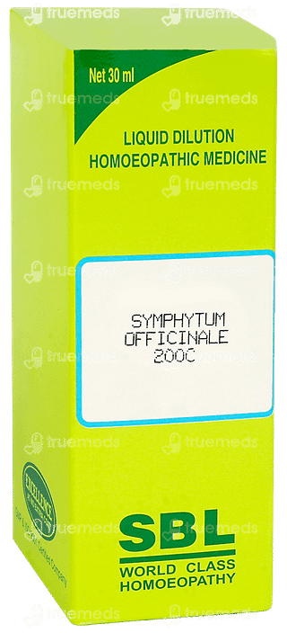 Sbl Symphytum Officinale 200c Dilution 30ml