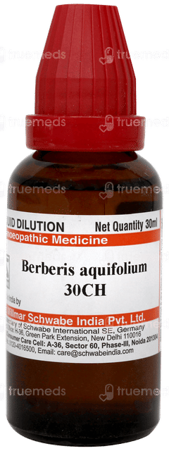 Dr Willmar Berberis Aquifolium 30ch Dilution 30ml