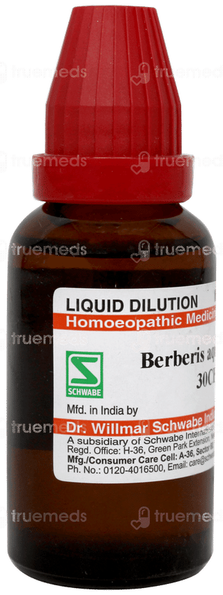 Dr Willmar Berberis Aquifolium 30ch Dilution 30ml