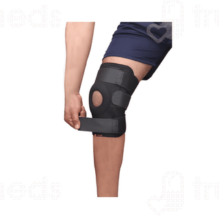 Sandpuppy Kneebrace Adjustable Open Patella Hinged Universal Knee Support Cap 1