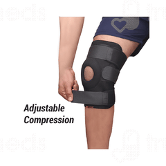 Sandpuppy Kneebrace Adjustable Open Patella Hinged Universal Knee Support Cap 1 Sandpuppy Kneebrace Adjustable Open Patella Hinged Universal Knee Support Cap 1