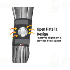 Sandpuppy Kneebrace Adjustable Open Patella Hinged Universal Knee Support Cap 1 Sandpuppy Kneebrace Adjustable Open Patella Hinged Universal Knee Support Cap 1