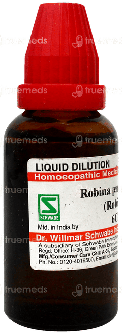Dr Willmar Schwabe Robinia Pseudocacia 6ch Dilution 30ml Dr Willmar Schwabe Robinia Pseudocacia 6ch Dilution 30ml