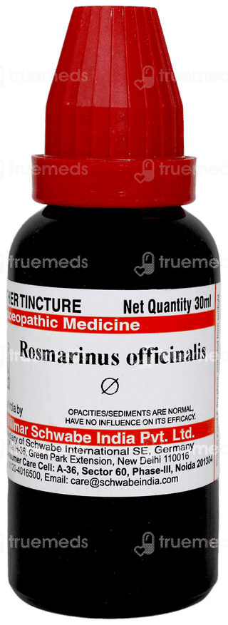 Dr Willmar Schwabe Rosmarinus Officinalis Q Mother Tincture 30ml