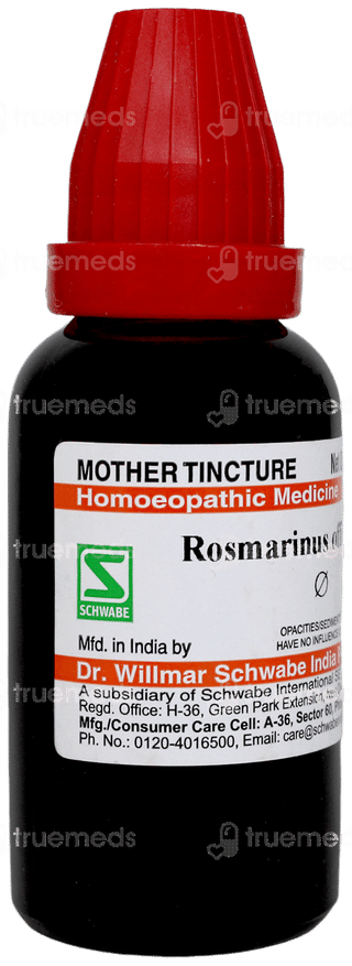 Dr Willmar Schwabe Rosmarinus Officinalis Q Mother Tincture 30ml