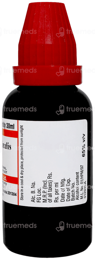 Dr Willmar Schwabe Rosmarinus Officinalis Q Mother Tincture 30ml