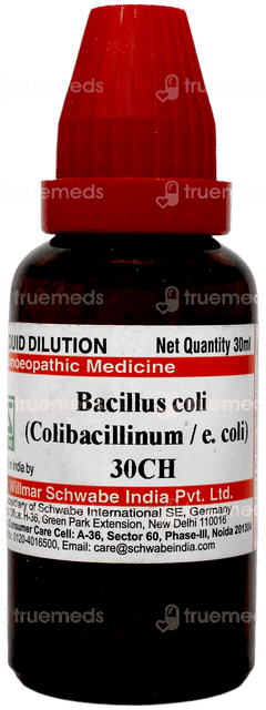 Dr Willmar Schwabe Bacillus Coli 30ch Dilution 30ml Dr Willmar Schwabe Bacillus Coli 30ch Dilution 30ml