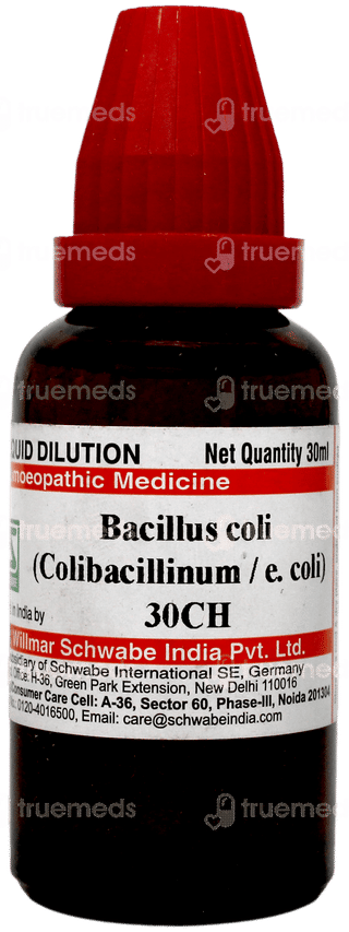 Dr Willmar Schwabe Bacillus Coli 30ch Dilution 30ml