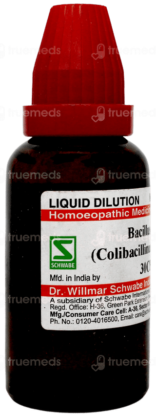 Dr Willmar Schwabe Bacillus Coli 30ch Dilution 30ml