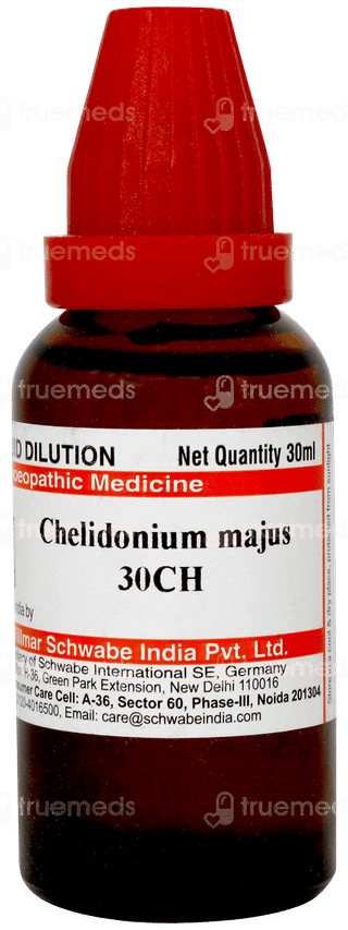 Dr Willmar Chelidonium Majus 30ch Dilution 30ml