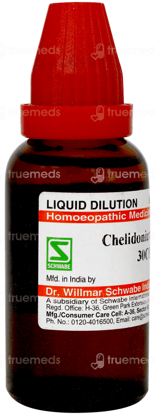 Dr Willmar Chelidonium Majus 30ch Dilution 30ml