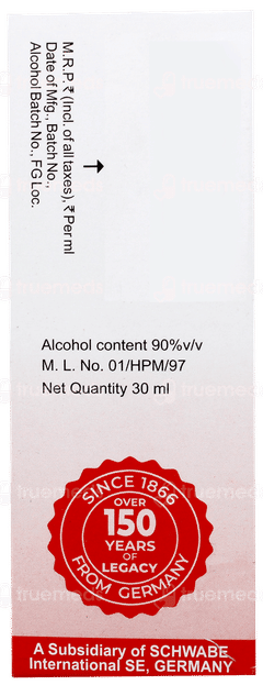 Dr Willmar Aloe Socotrina 30 CH Dilution 30 ML