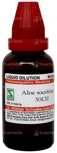 Dr Willmar Aloe Socotrina 30 CH Dilution 30 ML