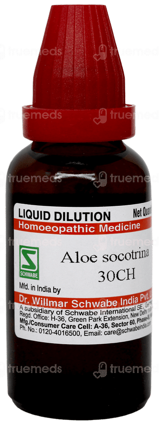 Dr Willmar Aloe Socotrina 30 CH Dilution 30 ML