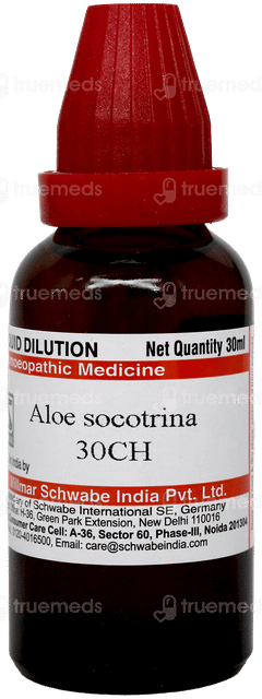 Dr Willmar Aloe Socotrina 30 CH Dilution 30 ML
