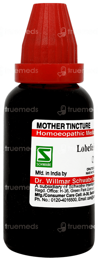 Dr Willmar Schwabe Lobelia Inflata Q Mother Tincture 30ml