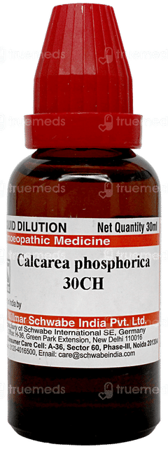 Dr Willmar Schwabe Calcarea Phosphorica 30ch Dilution 30ml