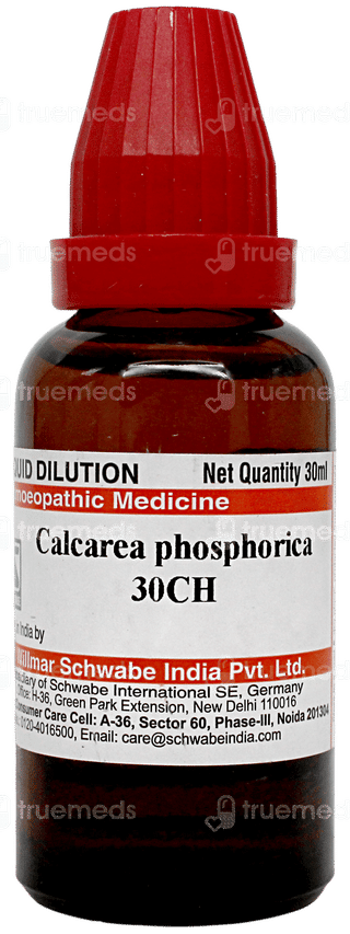 Dr Willmar Schwabe Calcarea Phosphorica 30ch Dilution 30ml
