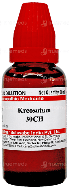 Dr Willmar Schwabe Kreosotum 30Ch Dilution 30Ml Dr Willmar Schwabe Kreosotum 30Ch Dilution 30Ml