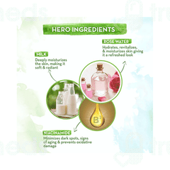 Mamaearth Rose Water Bamboo Sheet Mask 25gm