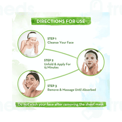 Mamaearth Rose Water Bamboo Sheet Mask 25gm