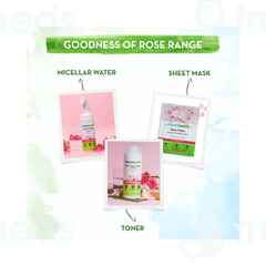 Mamaearth Rose Water Bamboo Sheet Mask 25gm