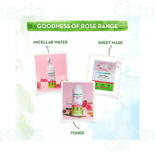 Mamaearth Rose Water Bamboo Sheet Mask 25gm