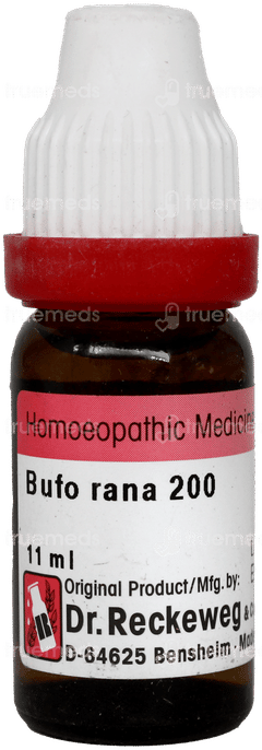 Dr Reckeweg Bufo Rana 200 Dilution 11ml