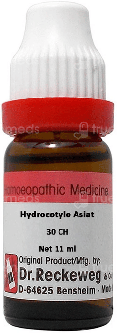Dr Reckeweg Hydrocotyle Asiat 30 Ch Dilution 11 Ml