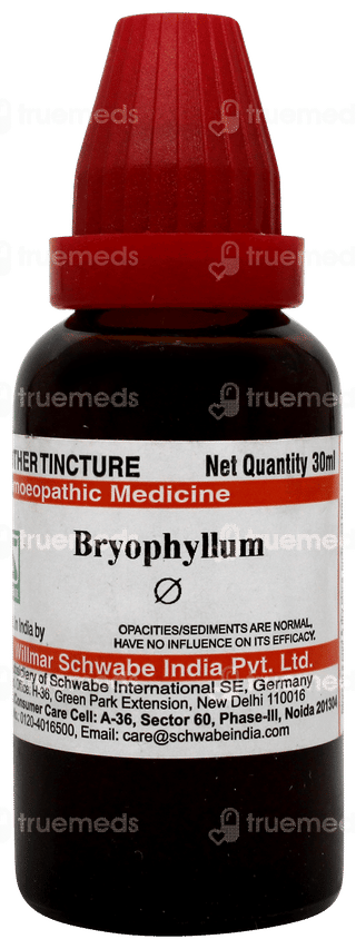Dr Willmar Schwabe Bryophyllum Q Mother Tincture 30ml