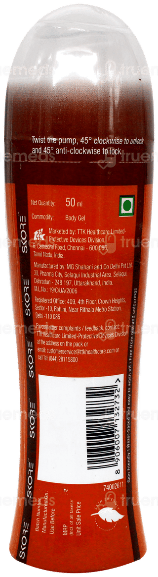Skore Chocolate Flavour Lube 50Ml