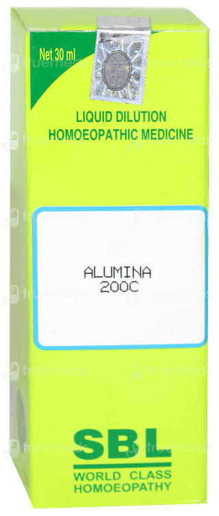 Sbl Alumina 200c Dilution 30ml