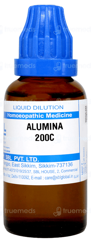 Sbl Alumina 200c Dilution 30ml