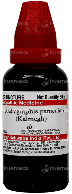 Dr Willmar Schwabe Andrographis Paniculata Q Mother Tincture 30Ml
