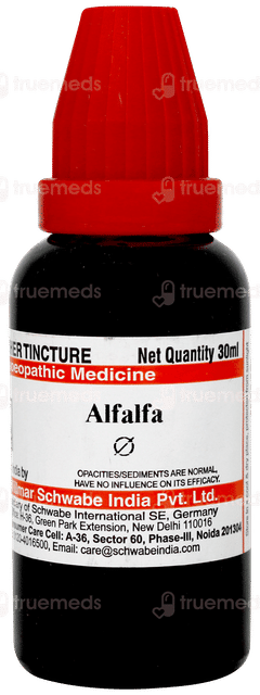 Dr Willmar Schwabe Alfalfa Q Mother Tincture 30ml