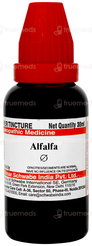 Dr Willmar Schwabe Alfalfa Q Mother Tincture 30ml