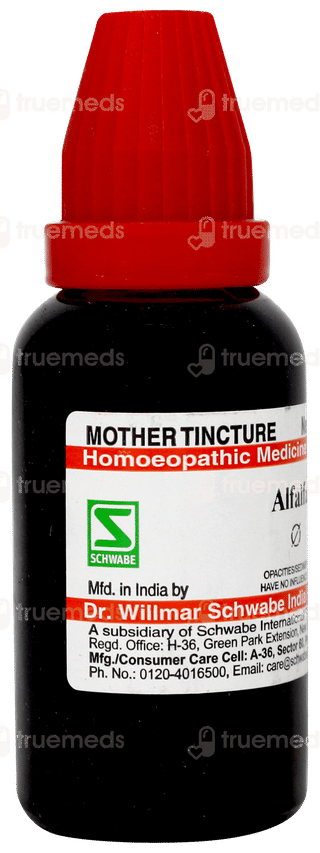 Dr Willmar Schwabe Alfalfa Q Mother Tincture 30ml