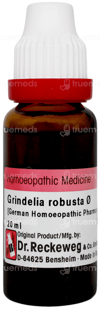 Dr Reckeweg Grindelia Rob Q Mother Tincture 20ml