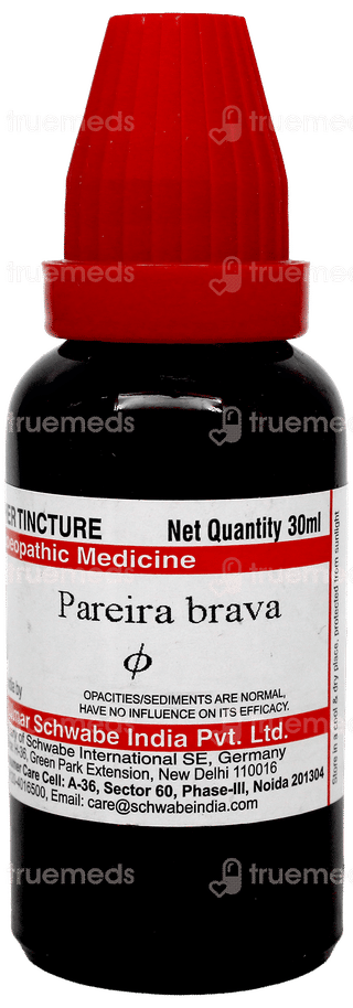 Dr Willmar Schwabe Pareira Brava Q Mother Tincture 30Ml