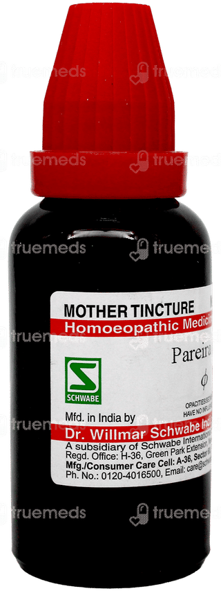 Dr Willmar Schwabe Pareira Brava Q Mother Tincture 30Ml