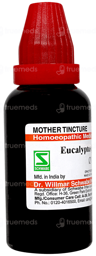 Dr Willmar Schwabe Eucalyptus Globulus Q Mother Tincture 30 ML