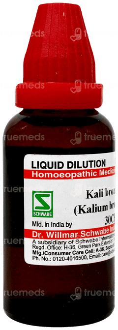 Dr Willmar Schwabe Kali Bromatum 30ch Dilution 30ml