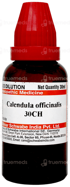 Dr Willmar Schwabe Calendula Officinalis 30ch Dilution 30ml Dr Willmar Schwabe Calendula Officinalis 30ch Dilution 30ml