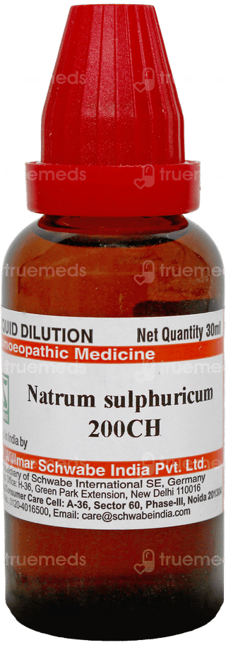 Dr Willmar Schwabe Natrum Sulphuricum 200 Ch Dilution 30 ML