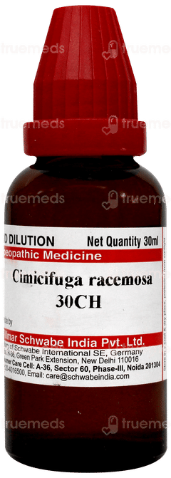 Dr Willmar Schwabe Cimicifuga Racemosa 30 CH Dilution 30 ML Dr Willmar Schwabe Cimicifuga Racemosa 30 CH Dilution 30 ML