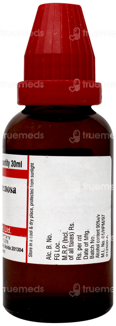 Dr Willmar Schwabe Cimicifuga Racemosa 30 Ch Dilution 30 ML